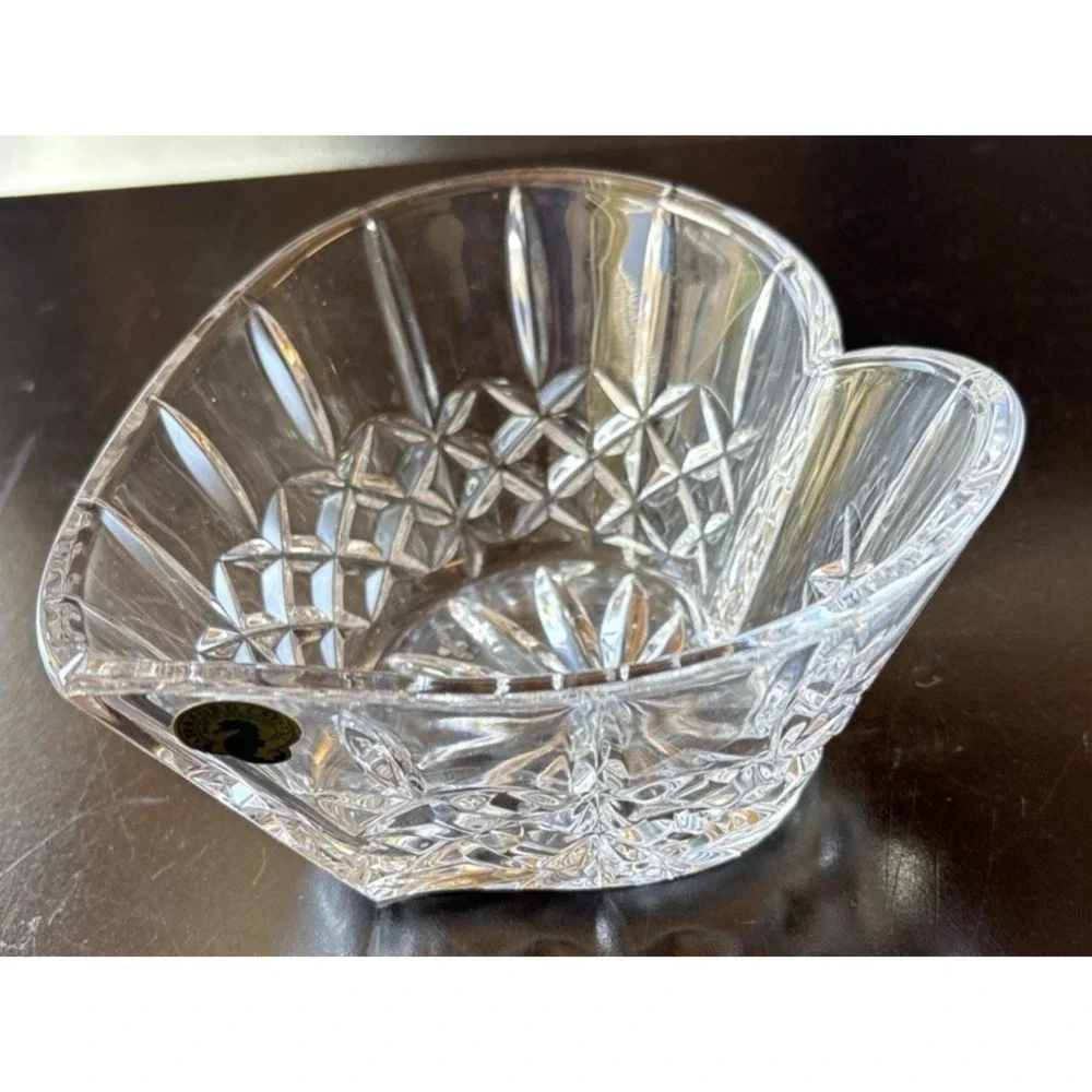 Waterford Crystal Lismore Heart Shaped Bowl (Z5)